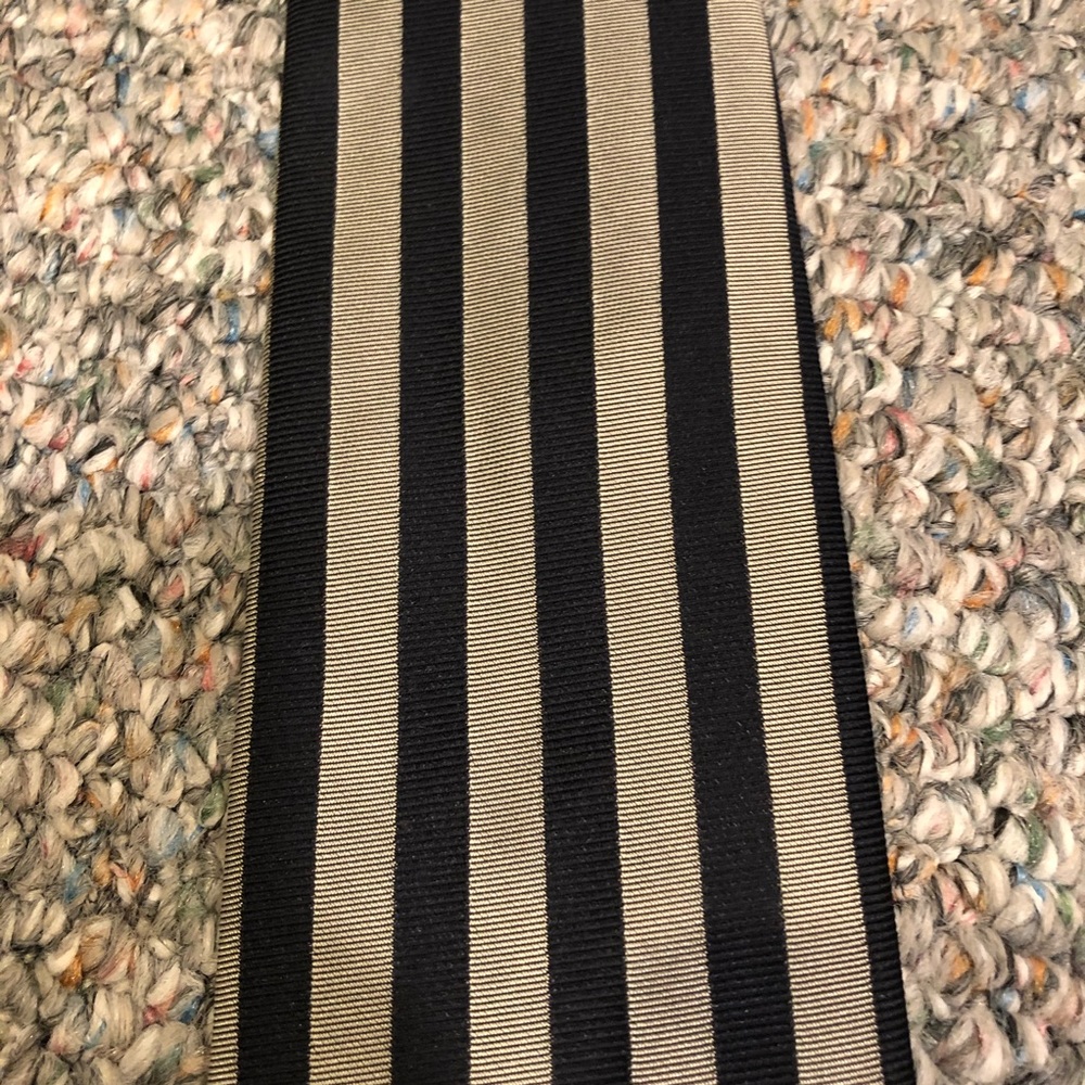 Structure Silk Striped Tie